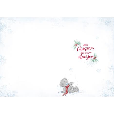 Let It Snow Me to You Bear Christmas Card Extra Image 1